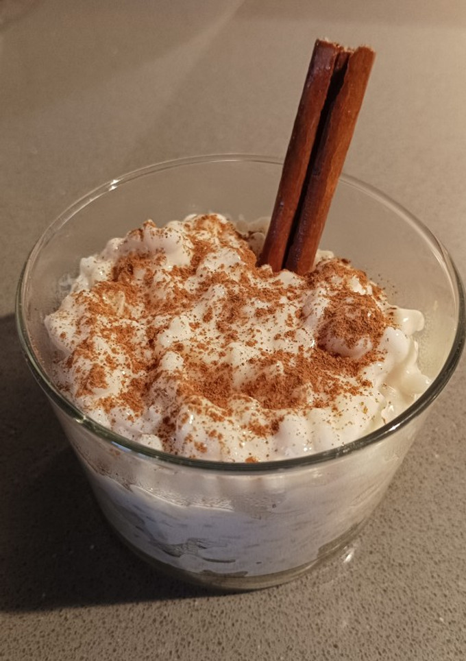 Una foto de Arroz con leche sin azúcar