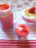 Smoothie fragole e banane