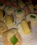 Canapés fáciles y baratos