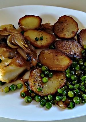 Foto principal de Lomos de bacalao a la portuguesa