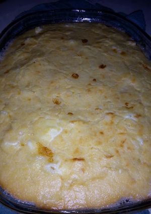 Una foto de Sopa paraguaya o tarta con queso, cómo quieras llamarlo