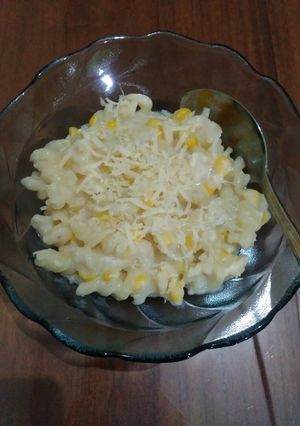 Foto resep Macaroni sweet corn simpel