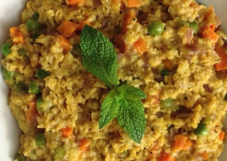 Recipe of Super Quick Homemade Vegetable Masala Oats