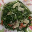 Tumis kangkung renyah