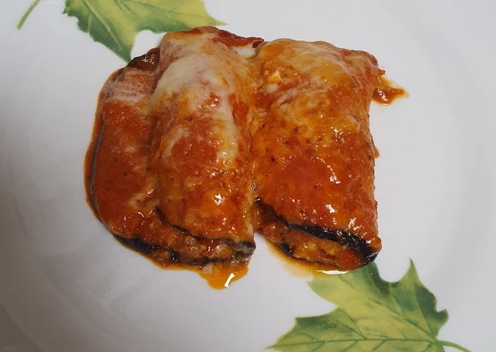 Cómo Preparar  Canelones de berenjena con atún
