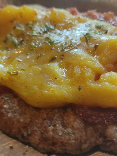 Una foto de Milanesa de seitán a la napolitana (🌱)