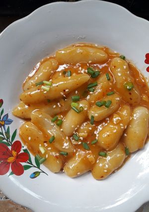 Foto resep Tteokbokki tepung terigu