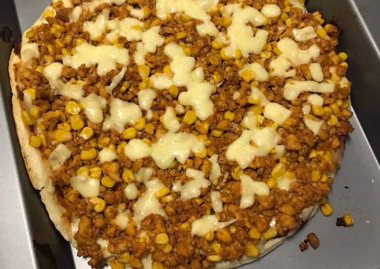 Pizza de atum, milho e catupiry - Tudogosreceitas