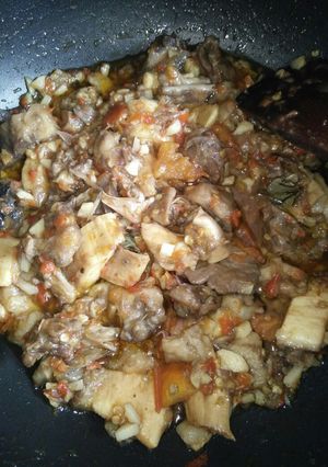 Foto resep Gajih Sambel Mbledos