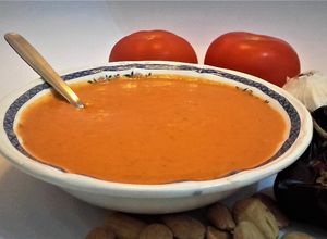 Foto principal de Salsa romesco -para calçots, carnes, pescados, mariscos, etc