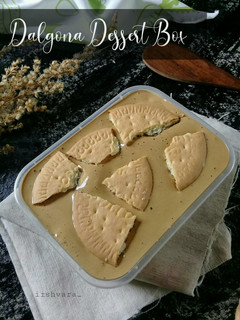 Foto resep Dalgona coffee dessert box