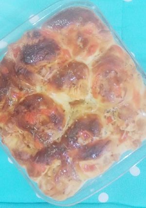 Foto resep Pizza Gulung 1x proofing super empuk