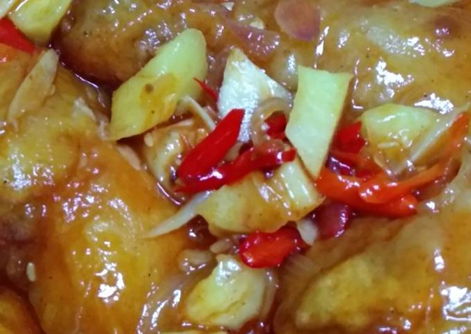 Langkah Mudah untuk Membuat Ayam asam manis dengan nanas✨, Bikin Ngiler