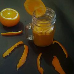 A picture of Orange Peel Green Tea.