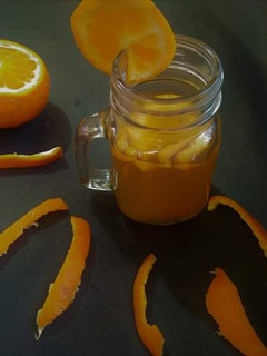 A picture of Orange Peel Green Tea.