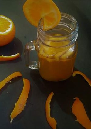 A picture of Orange Peel Green Tea.