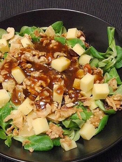 Una foto de 🥗Ensalada parmesana🥗