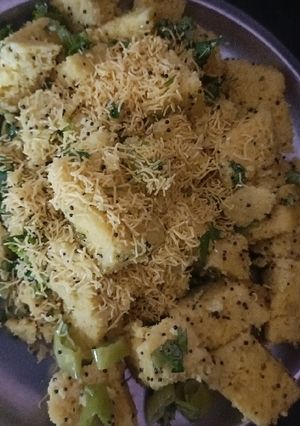 A picture of Dhokla.