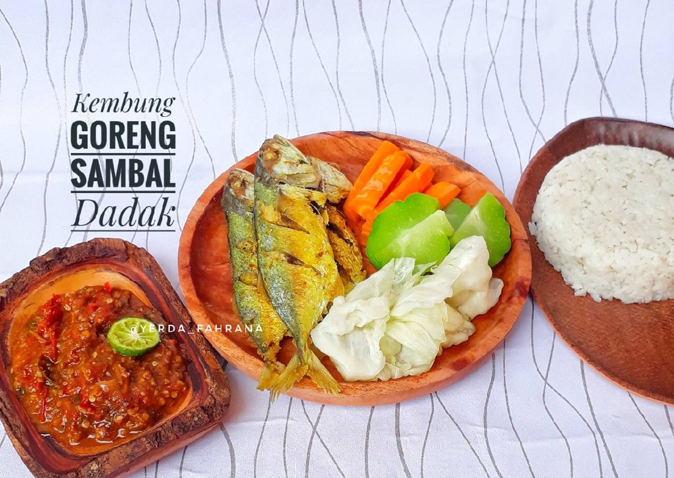 Kembung Goreng Sambal Dadak 예르다 🐟