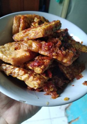 Foto resep Tahu Tempe Bumbu Ulek