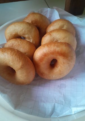 Foto resep Donat empuk tanpa telur...