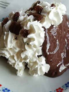 Csokipudingos babapiskóta recept fotója
