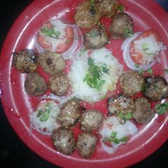 A picture of Chicken Shami Kebab.