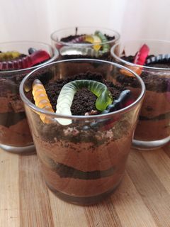 Una foto de Mousse de chocolate y oreo
