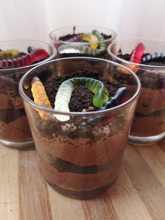 Una foto de Mousse de chocolate y oreo