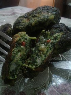 Una foto de Bocadillos de espinaca sin harina