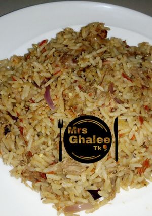 A picture of Minced meat rice.
