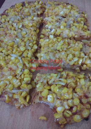 Foto resep Crunchy Pizza Jagung Manis👌😋😊