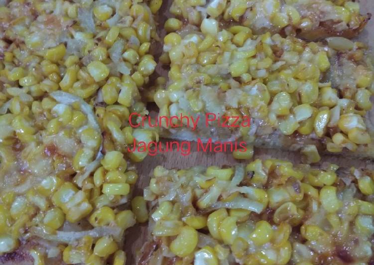 Crunchy Pizza Jagung Manis👌😋😊