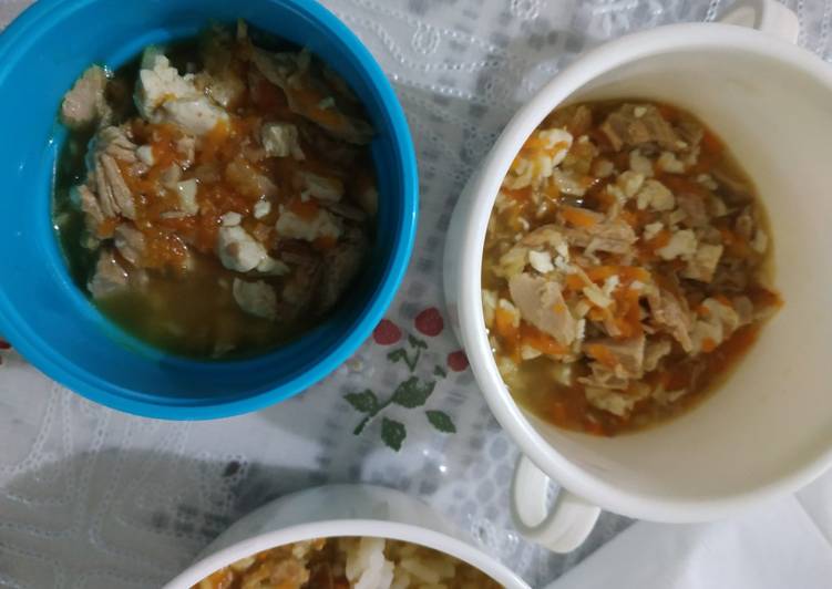 Resep Sup Tuna tofu MPAsi 11m Anti Gagal