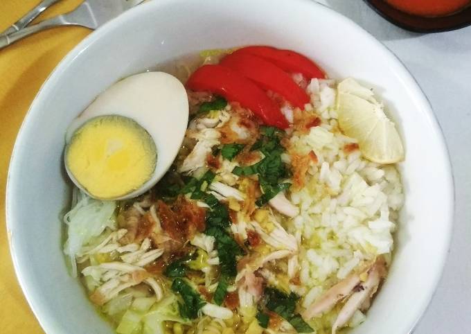 Resep Nasi Soto Ayam, Menggugah Selera