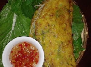 Hình của món Bánh Xèo Ngày Mưa.