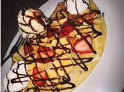 Una foto de crepes sin huevo