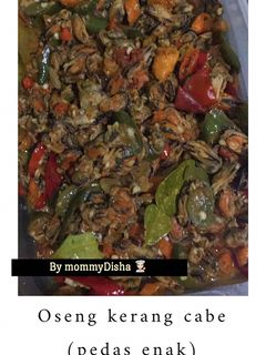 Foto resep Oseng kerang cabe pedas (pedas enak)
