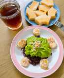 Mì lứt tôm sốt bơ lạnh 🍤🥑🧄