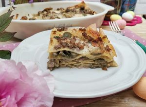 Foto di Lasagna con carciofi e macinato