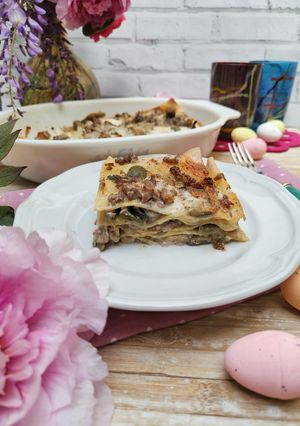 Foto di Lasagna con carciofi e macinato
