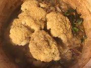 A picture of curried cauliflower soup