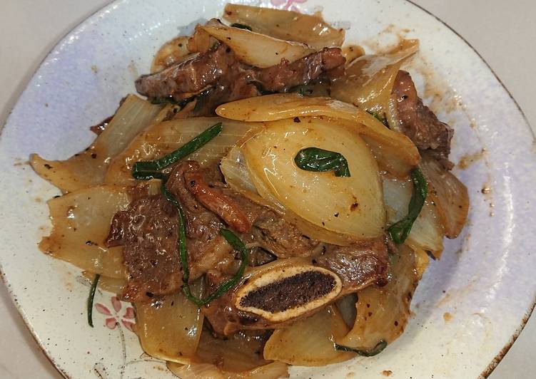 Iga sapi goyang bombay