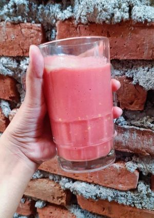 Foto resep Jus jambu biji merah