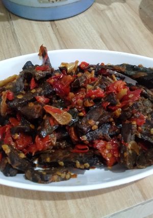 Foto resep Paru Balado