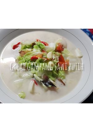 Foto resep Gulai gampang sawi putih