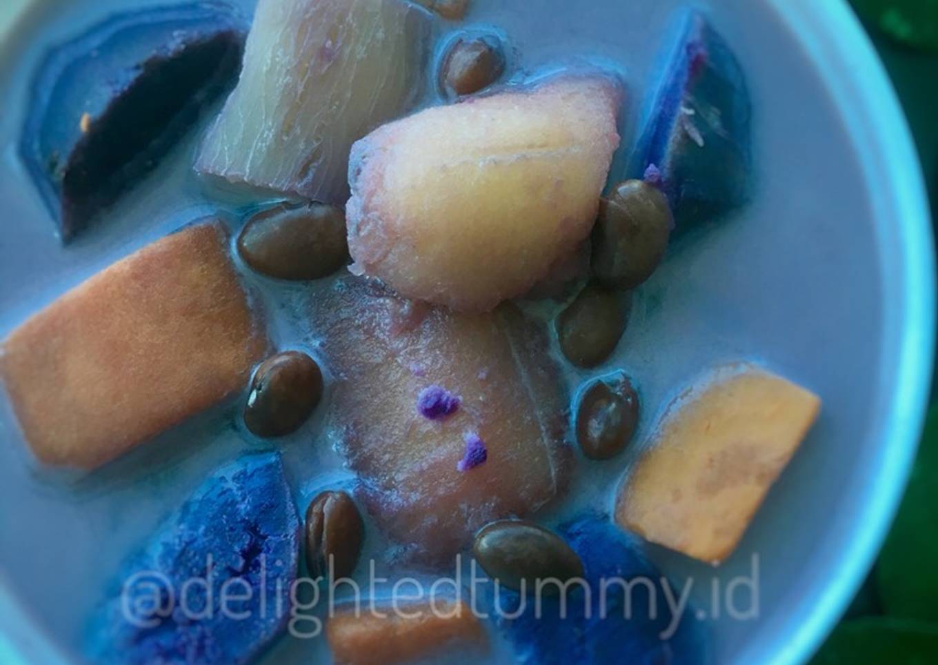 Kolak ubi ungu special ala delightedtummy