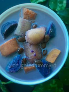 Foto resep Kolak ubi ungu special ala delightedtummy