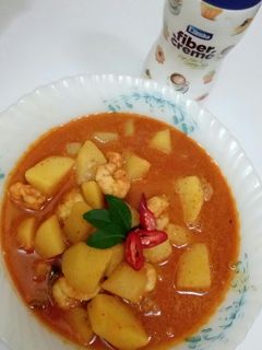 Foto resep Kari udang kentang
