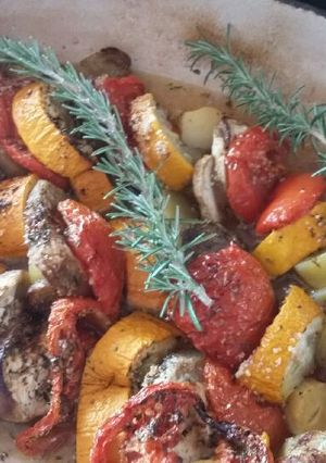 Une photo de Mon tian de légumes